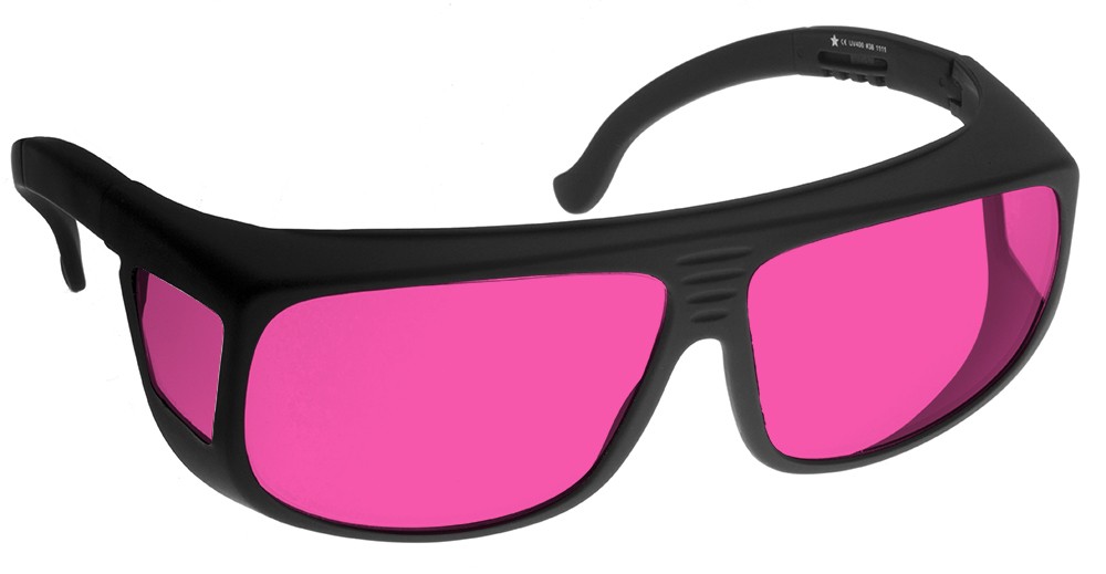 Laser protective glasses AXX, suitable for following common wavelengths: 308 nm, 755 nm, 808 nm, 810 nm