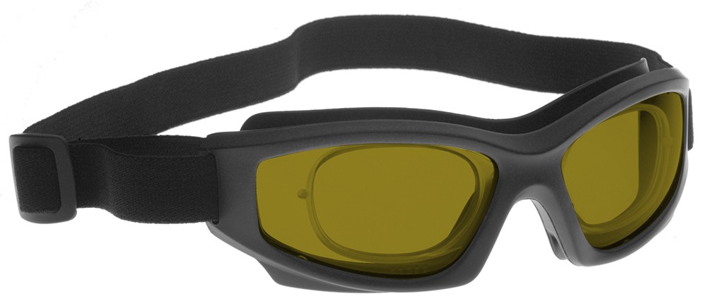 Laser protective glasses IRD2, suitable for following common wavelengths: 808 nm, 810 nm, 850 nm, 904 nm, 980 nm, 1064 nm, 1310 nm, 1350 nm, 1470 nm, 1550 nm, 1610 nm