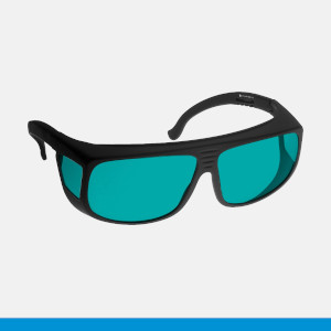 Schutzbrille Schutzbrille grün blau schützend Laser Augenbrille Mode-DE M4X3 